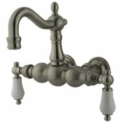 Kingston Brass CC1005T Vintage 3-3/8" Wall Mount Tub Filler 6 Kingston Brass CC1005T Vintage 3-3/8" Wall Mount Tub Filler -Hansgrohe Shop CC1005T8