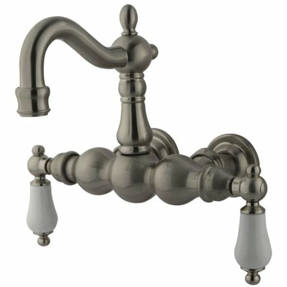 Kingston Brass CC1005T Vintage 3-3/8" Wall Mount Tub Filler 3 Kingston Brass CC1005T Vintage 3-3/8" Wall Mount Tub Filler - Image 3