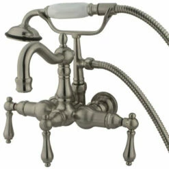 Kingston Brass CC1007T Vintage 3-3/8" Wall Mount Tub Filler -Hansgrohe Shop CC1007T8