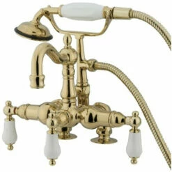 Kingston Brass CC1015T Vintage 3-3/8" Wall Mount Tub Filler