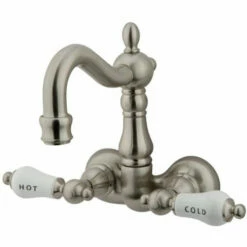 Kingston Brass CC1073T Vintage 3-3/8" Wall Mount Tub Filler -Hansgrohe Shop CC1073T8