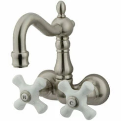Kingston Brass CC1079T Vintage 3-3/8" Wall Mount Tub Filler -Hansgrohe Shop CC1079T8