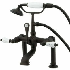 Kingston Brass CC107T Vintage 7" Deck Mount Tub Filler