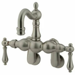 Kingston Brass CC1081T Vintage Wall Mount Tub Filler With Adjustable Centers 6 Kingston Brass CC1081T Vintage Wall Mount Tub Filler With Adjustable Centers -Hansgrohe Shop CC1081T8