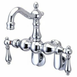 Kingston Brass CC1081T Vintage Wall Mount Tub Filler With Adjustable Centers 7 Kingston Brass CC1081T Vintage Wall Mount Tub Filler With Adjustable Centers -Hansgrohe Shop CC1082T1