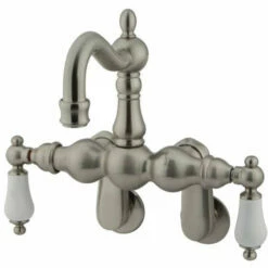 Kingston Brass CC1083T Vintage Wall Mount Tub Filler With Adjustable Centers -Hansgrohe Shop CC1083T8