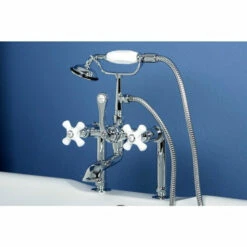 Kingston Brass CC111T Vintage 7" Deck Mount Tub Filler -Hansgrohe Shop CC112T1 CS