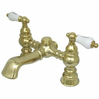 Kingston Brass CC1132T Vintage 7" Deck Mount Tub Filler 2 Kingston Brass CC1132T Vintage 7" Deck Mount Tub Filler - Image 2