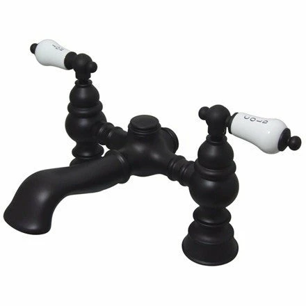 Kingston Brass CC1132T Vintage 7" Deck Mount Tub Filler 3 Kingston Brass CC1132T Vintage 7" Deck Mount Tub Filler - Image 3