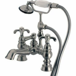Kingston Brass CC1158T Vintage 7" Deck Mount Tub Filler -Hansgrohe Shop CC1158T8