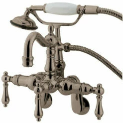 Kingston Brass CC1301T Vintage Wall Mount Tub Filler With Adjustable Centers -Hansgrohe Shop CC1301T8