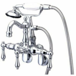 Kingston Brass CC1301T Vintage Wall Mount Tub Filler With Adjustable Centers -Hansgrohe Shop CC1302T1