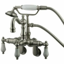 Kingston Brass CC1305T Vintage Wall Mount Tub Filler With Adjustable Centers -Hansgrohe Shop CC1305T8