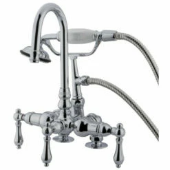 Kingston Brass CC13T Vintage 3-3/8" Deck Mount Tub Filler -Hansgrohe Shop CC14T1