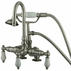 Kingston Brass CC15T Vintage 3-3/8" Deck Mount Tub Filler -Hansgrohe Shop CC15T8