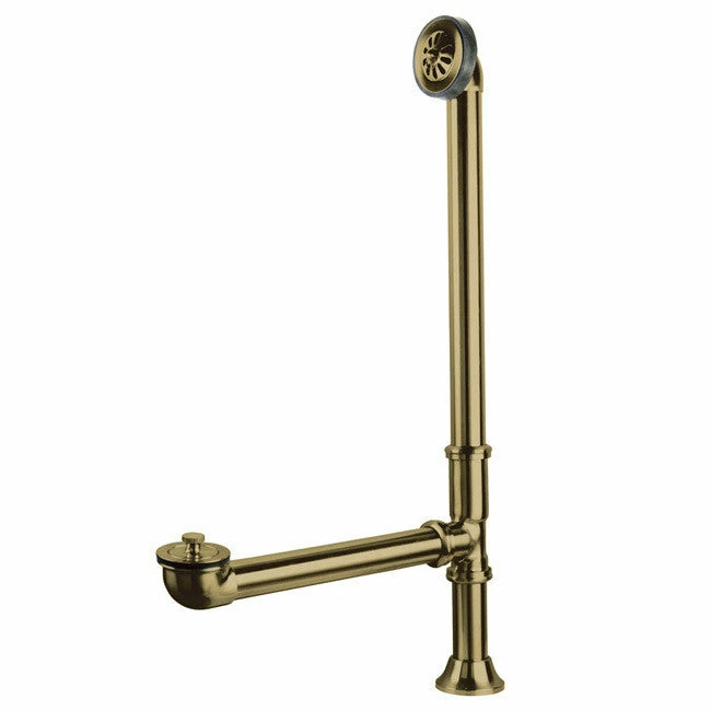 Kingston Brass Vintage Clawfoot Tub Waste And Overflow Drain - 20 Gauge 4 Kingston Brass Vintage Clawfoot Tub Waste And Overflow Drain - 20 Gauge - Image 4