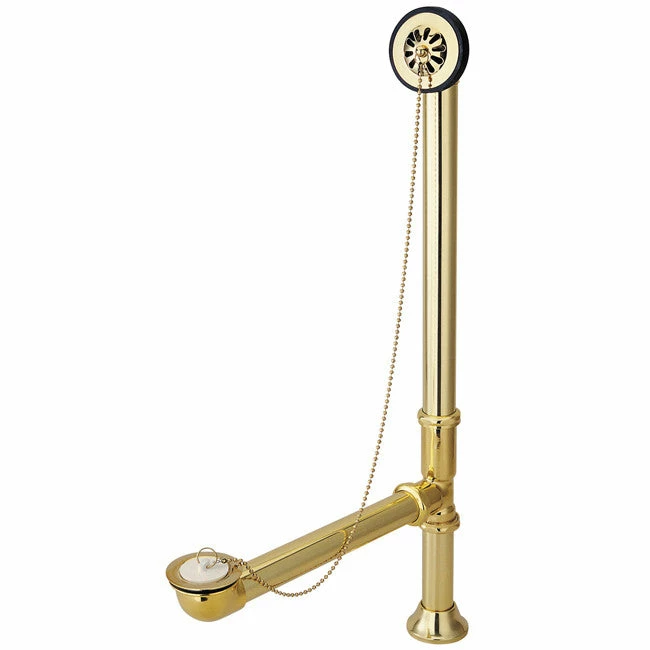 Kingston Brass Vintage Clawfoot Tub Waste And Overflow Bath Drain - 20 Gauge - CC2090 2 Kingston Brass Vintage Clawfoot Tub Waste And Overflow Bath Drain - 20 Gauge - CC2090 - Image 2