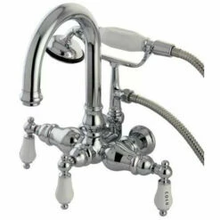Kingston Brass CC3015T Vintage 3-3/8" Wall Mount Tub Filler -Hansgrohe Shop CC3016T1