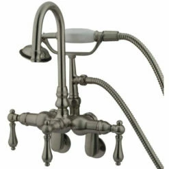 Kingston Brass CC301T Vintage Wall Mount Tub Filler With Adjustable Centers -Hansgrohe Shop CC301T8