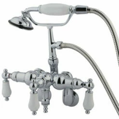 Kingston Brass CC421T Vintage Wall Mount Tub Filler With Adjustable Centers -Hansgrohe Shop CC422T1
