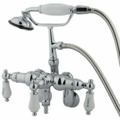 Kingston Brass CC423T Vintage Wall Mount Tub Filler With Adjustable Centers -Hansgrohe Shop CC424T1