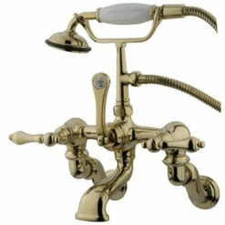 Kingston Brass CC457T Vintage Wall Mount Tub Filler With Adjustable Centers 6 Kingston Brass CC457T Vintage Wall Mount Tub Filler With Adjustable Centers -Hansgrohe Shop CC457T2