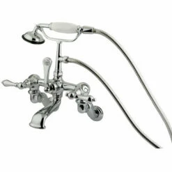 Kingston Brass CC457T Vintage Wall Mount Tub Filler With Adjustable Centers 7 Kingston Brass CC457T Vintage Wall Mount Tub Filler With Adjustable Centers -Hansgrohe Shop CC458T1