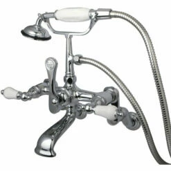 Kingston Brass CC459T Vintage Wall Mount Tub Filler With Adjustable Centers -Hansgrohe Shop CC460T1