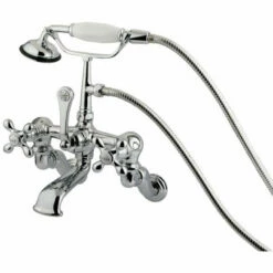Kingston Brass CC463T Vintage Wall Mount Tub Filler With Adjustable Centers -Hansgrohe Shop CC464T1