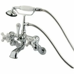 Kingston Brass CC465T Vintage Wall Mount Tub Filler With Adjustable Centers -Hansgrohe Shop CC466T1