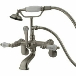Kingston Brass CC53T Vintage Wall Mount Tub Filler With Adjustable Centers -Hansgrohe Shop CC53T8