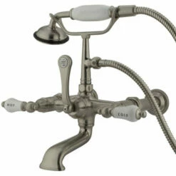 Kingston Brass CC545T Vintage 7" Wall Mount Tub Filler -Hansgrohe Shop CC545T8