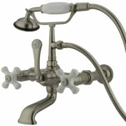 Kingston Brass CC549T Vintage 7" Wall Mount Tub Filler -Hansgrohe Shop CC549T8