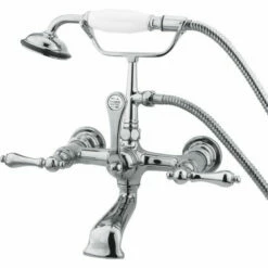 Kingston Brass CC551T Vintage 7" Wall Mount Tub Filler -Hansgrohe Shop CC552T1