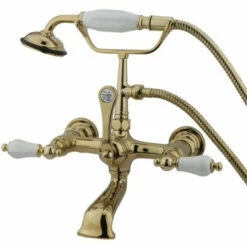 Kingston Brass CC553T Vintage 7" Wall Mount Tub Filler