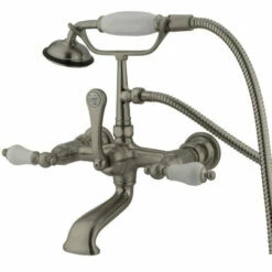 Kingston Brass CC553T Vintage 7" Wall Mount Tub Filler -Hansgrohe Shop CC553T8