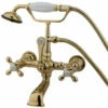 Kingston Brass CC557T Vintage 7" Wall Mount Tub Filler