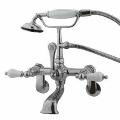 Kingston Brass CC55T Vintage Wall Mount Tub Filler With Adjustable Centers -Hansgrohe Shop CC56T1