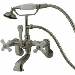 Kingston Brass CC59T Vintage Wall Mount Tub Filler With Adjustable Centers -Hansgrohe Shop CC59T8
