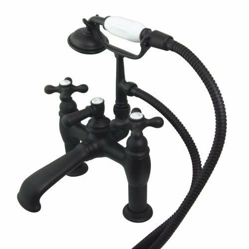 Kingston Brass CC609T Vintage 7" Deck Mount Tub Filler 1 Kingston Brass CC609T Vintage 7" Deck Mount Tub Filler