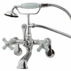 Kingston Brass CC59T Vintage Wall Mount Tub Filler With Adjustable Centers -Hansgrohe Shop CC60T1
