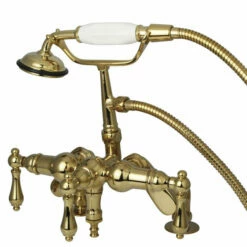Kingston Brass CC619T Vintage Deck Mount Tub Filler With Adjustable Centers