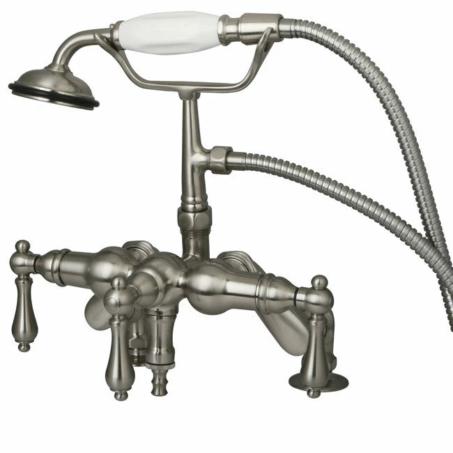 Kingston Brass CC619T Vintage Deck Mount Tub Filler With Adjustable Centers 2 Kingston Brass CC619T Vintage Deck Mount Tub Filler With Adjustable Centers - Image 2