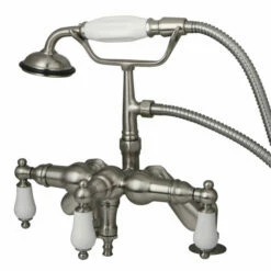 Kingston Brass CC621T Vintage Deck Mount Tub Filler With Adjustable Centers