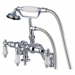 Kingston Brass CC621T Vintage Deck Mount Tub Filler With Adjustable Centers -Hansgrohe Shop CC622T1