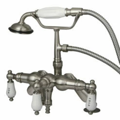 Kingston Brass CC623T Vintage Deck Mount Tub Filler With Adjustable Centers