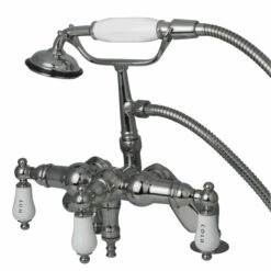 Kingston Brass CC623T Vintage Deck Mount Tub Filler With Adjustable Centers -Hansgrohe Shop CC624T1