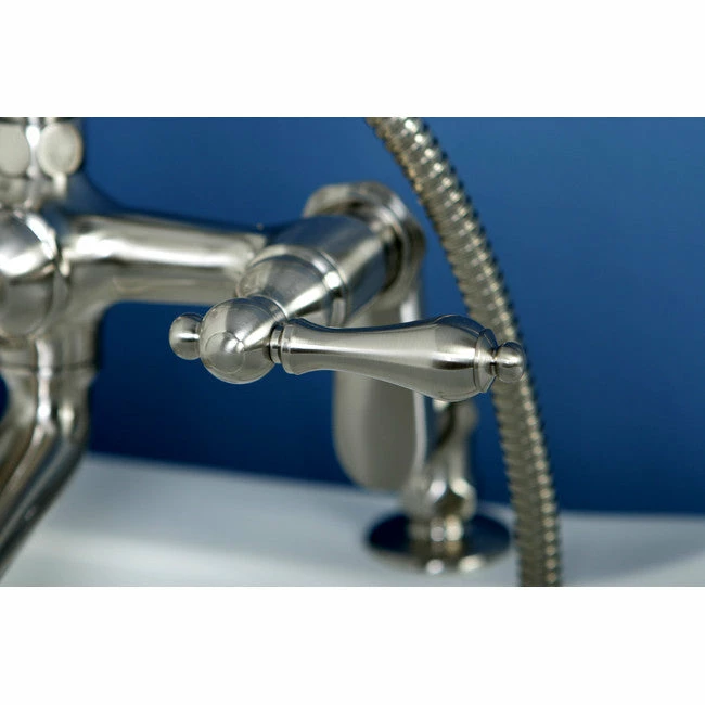 Kingston Brass CC651T Vintage Deck Mount Tub Filler With Adjustable Centers 7 Kingston Brass CC651T Vintage Deck Mount Tub Filler With Adjustable Centers - Image 7