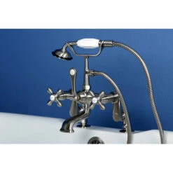 Kingston Brass CC657T Vintage Deck Mount Tub Filler With Adjustable Centers 13 Kingston Brass CC657T Vintage Deck Mount Tub Filler With Adjustable Centers -Hansgrohe Shop CC657T8 CS
