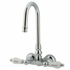 Kingston Brass CC73T Vintage 3-3/8" Wall Mount Tub Filler -Hansgrohe Shop CC74T1